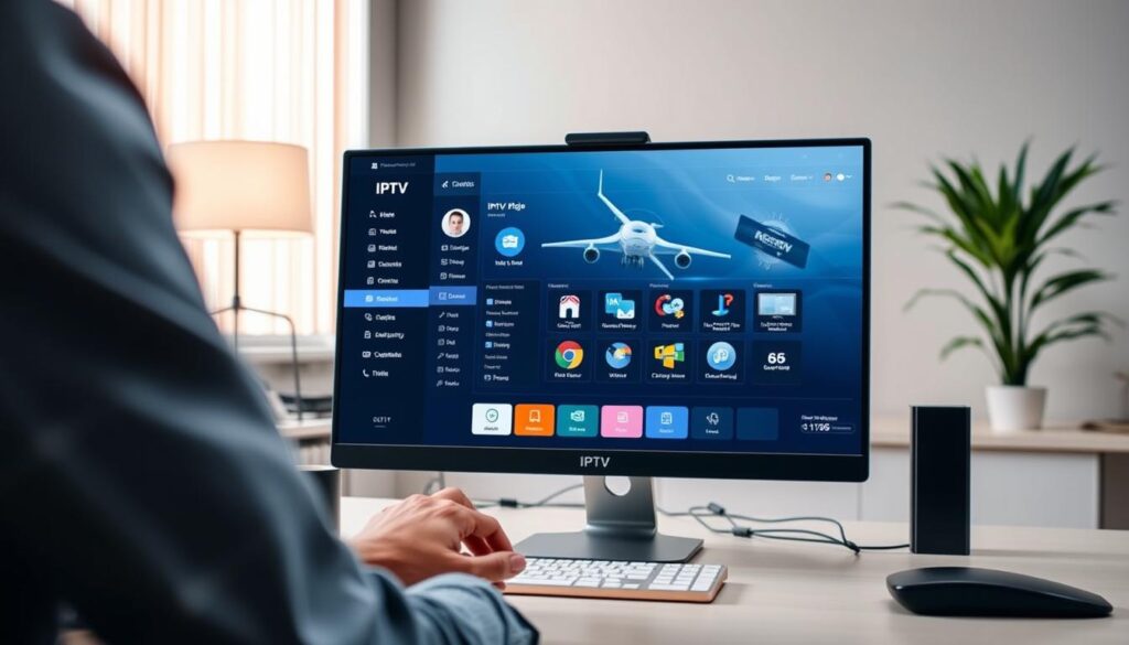 segurança e suporte IPTV